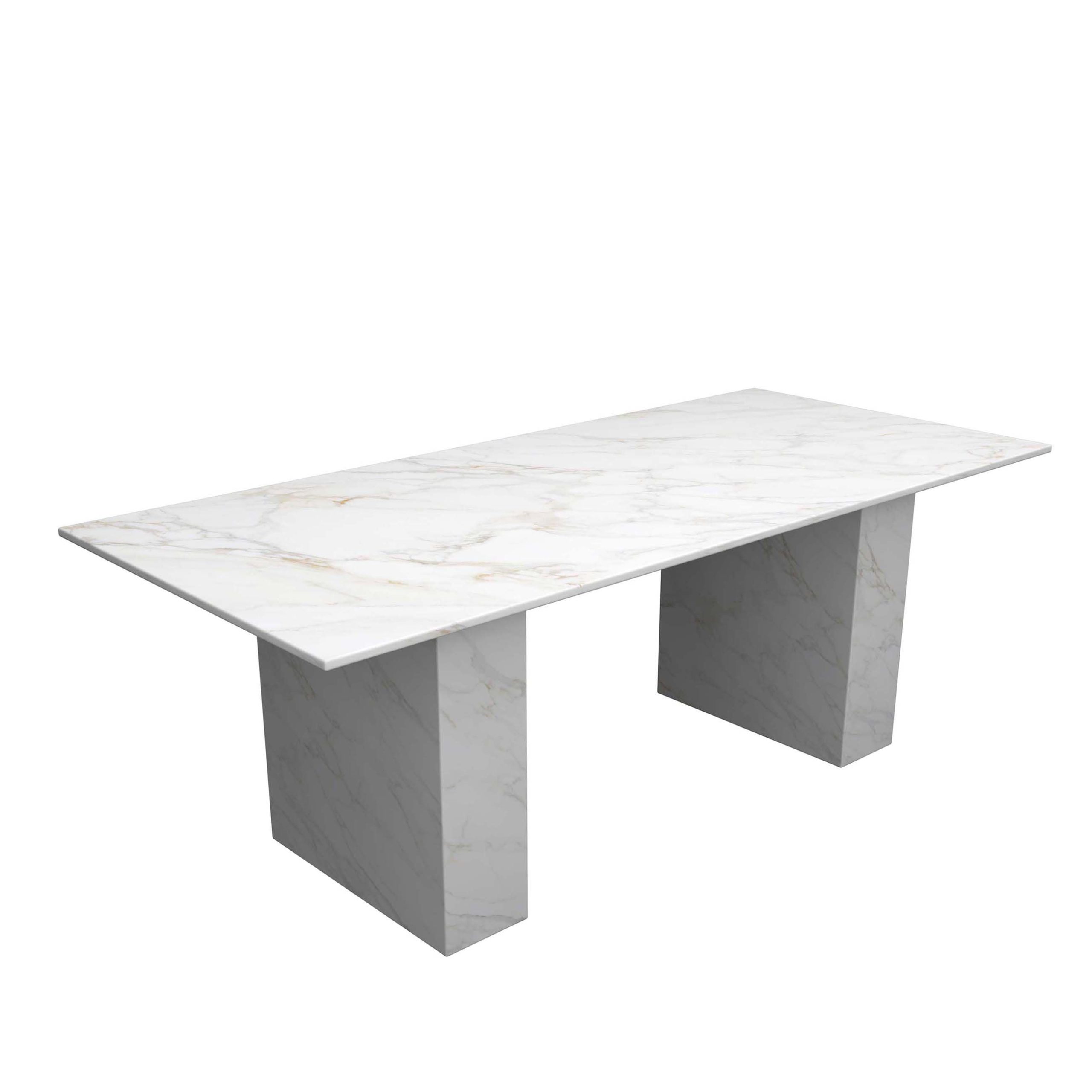 Carrara gold Square dinning table-min Carrara gold Square dinning table min