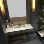 Crema marfil 100 single on wall 01