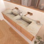 Kniven_160cm 2 cm Double bowl_Taj di Grande