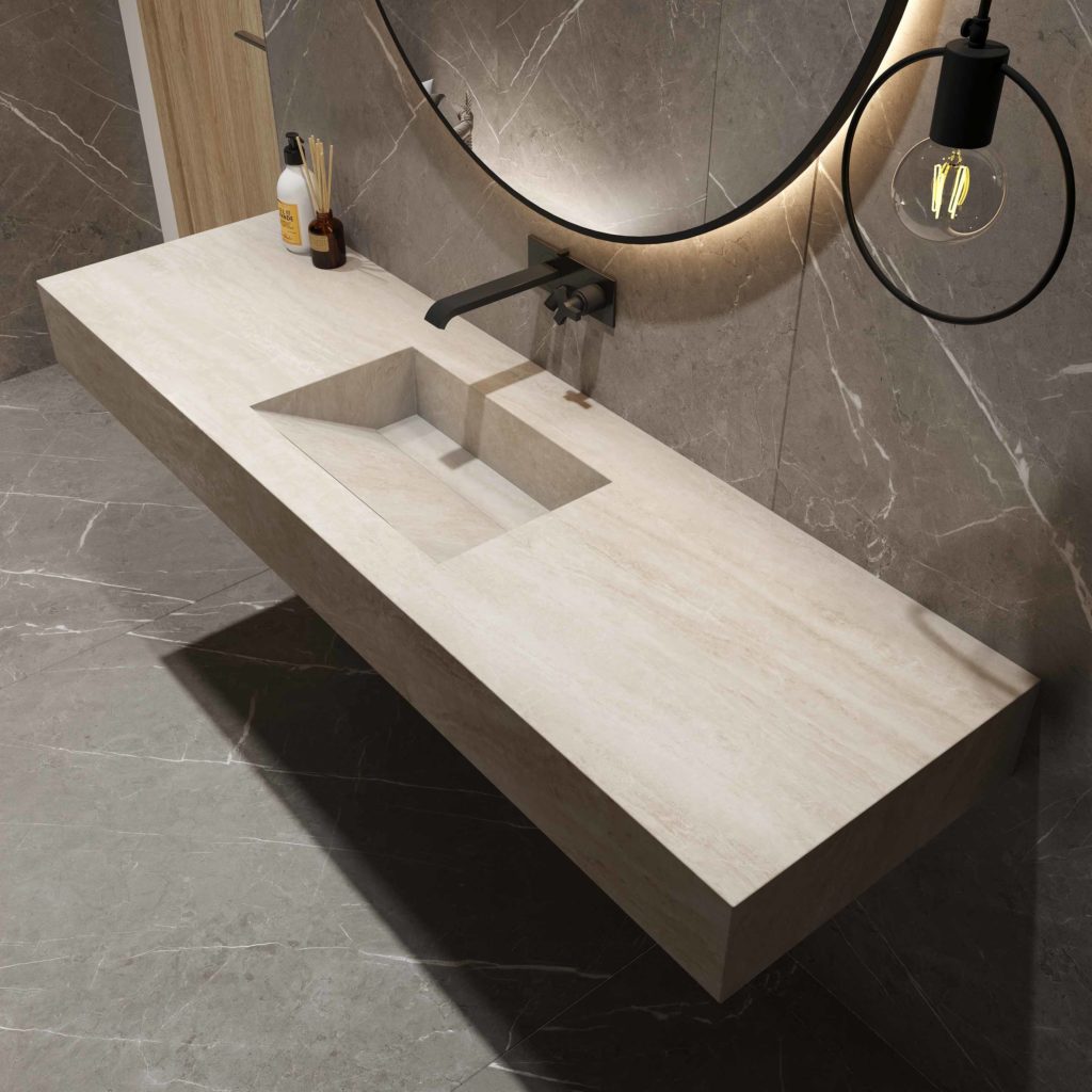 Kniven_160cmX15cm Single bowl_Taj Mahal legacy