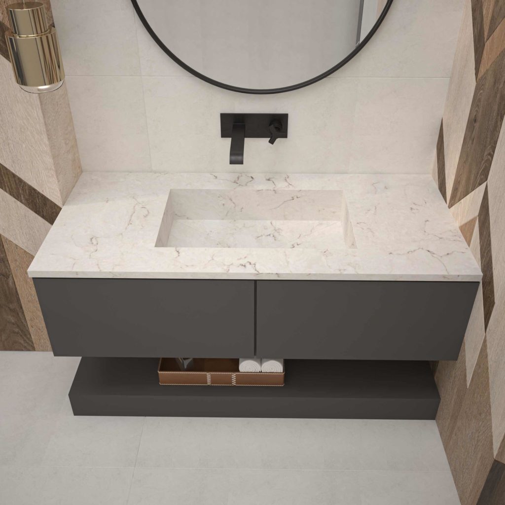 Monin_100cm 2cm Single bowl_Monin_Snowy Ibiza