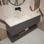 Monin_100cm 2cm Single bowl_Monin_Snowy Ibiza