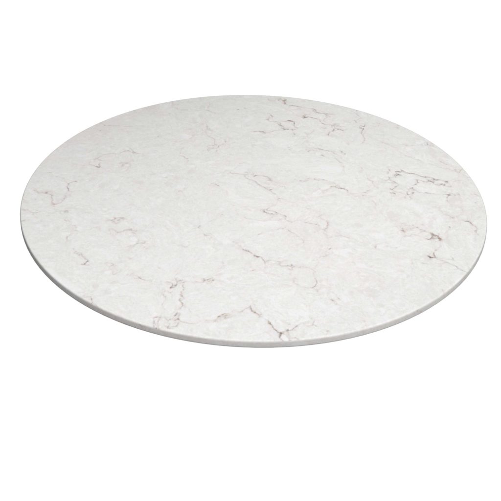 Snowy ibiza Round dinning table Top
