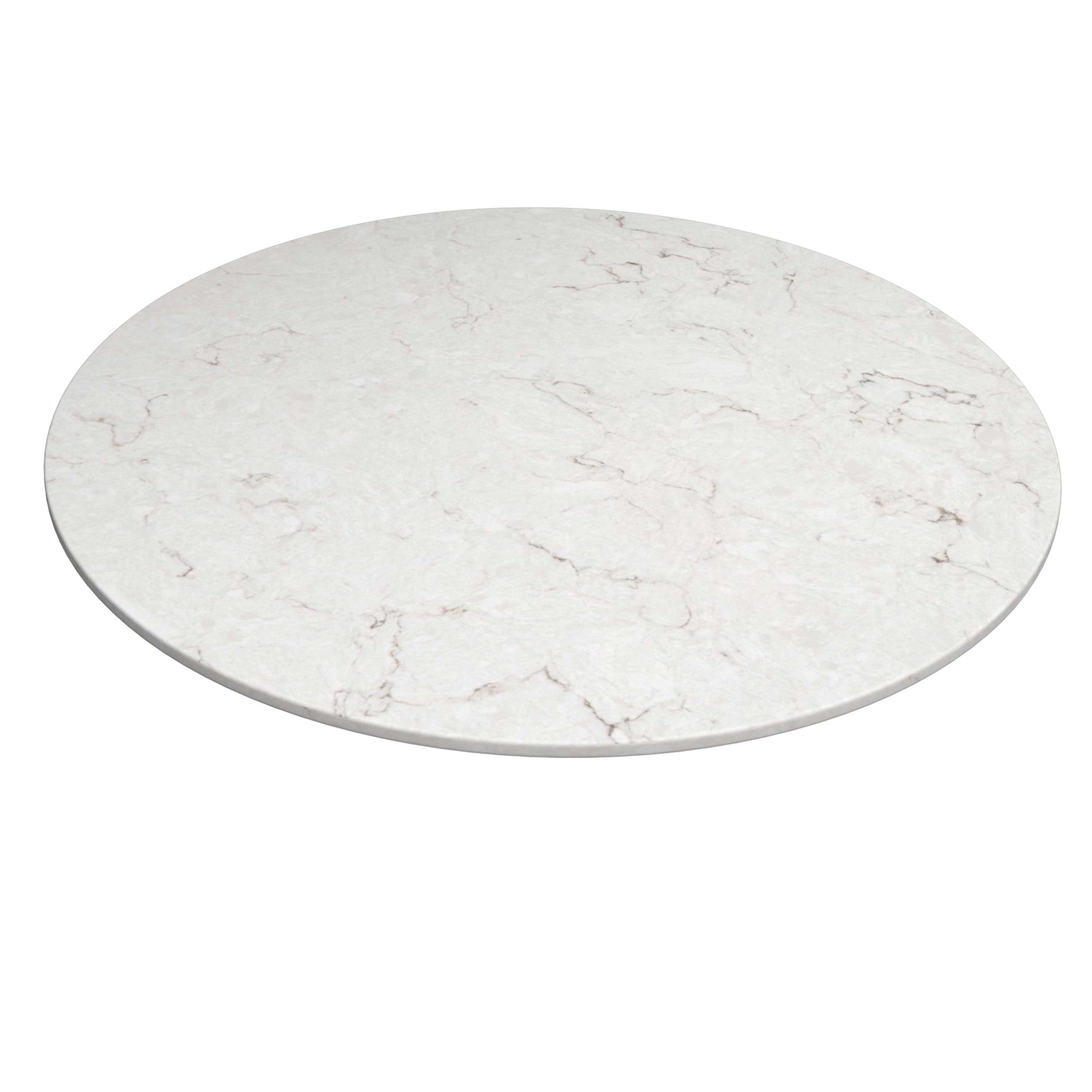 Snowy ibiza Round dinning table Top