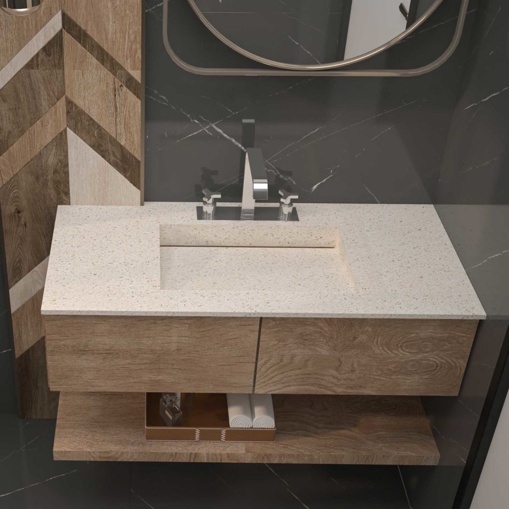 Spring white 100 single on furniture 01