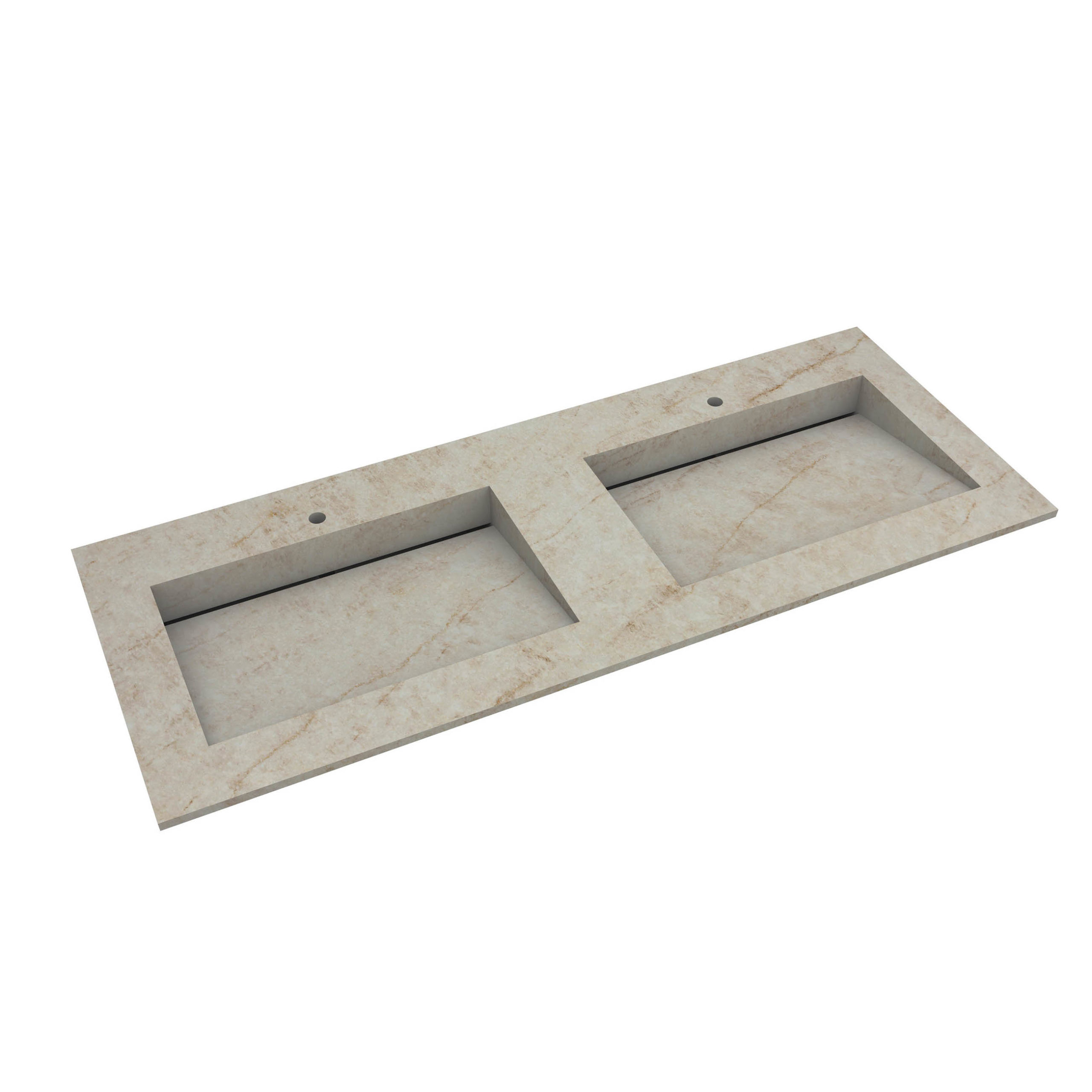 Taj de grande 120 double with furniture mockup