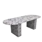 Calcatta viola Oval dinning table