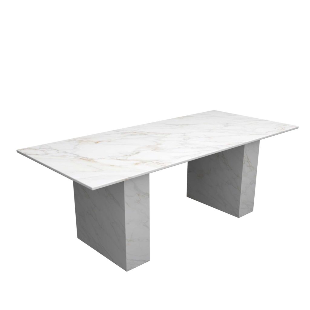 Carrara gold Square dinning table